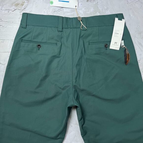 NEW PT Torino PT01 FORWARD Nylon Cotton 1 Pleat Pants 05 SIZE 34 x 26 NWT - Picture 5 of 15